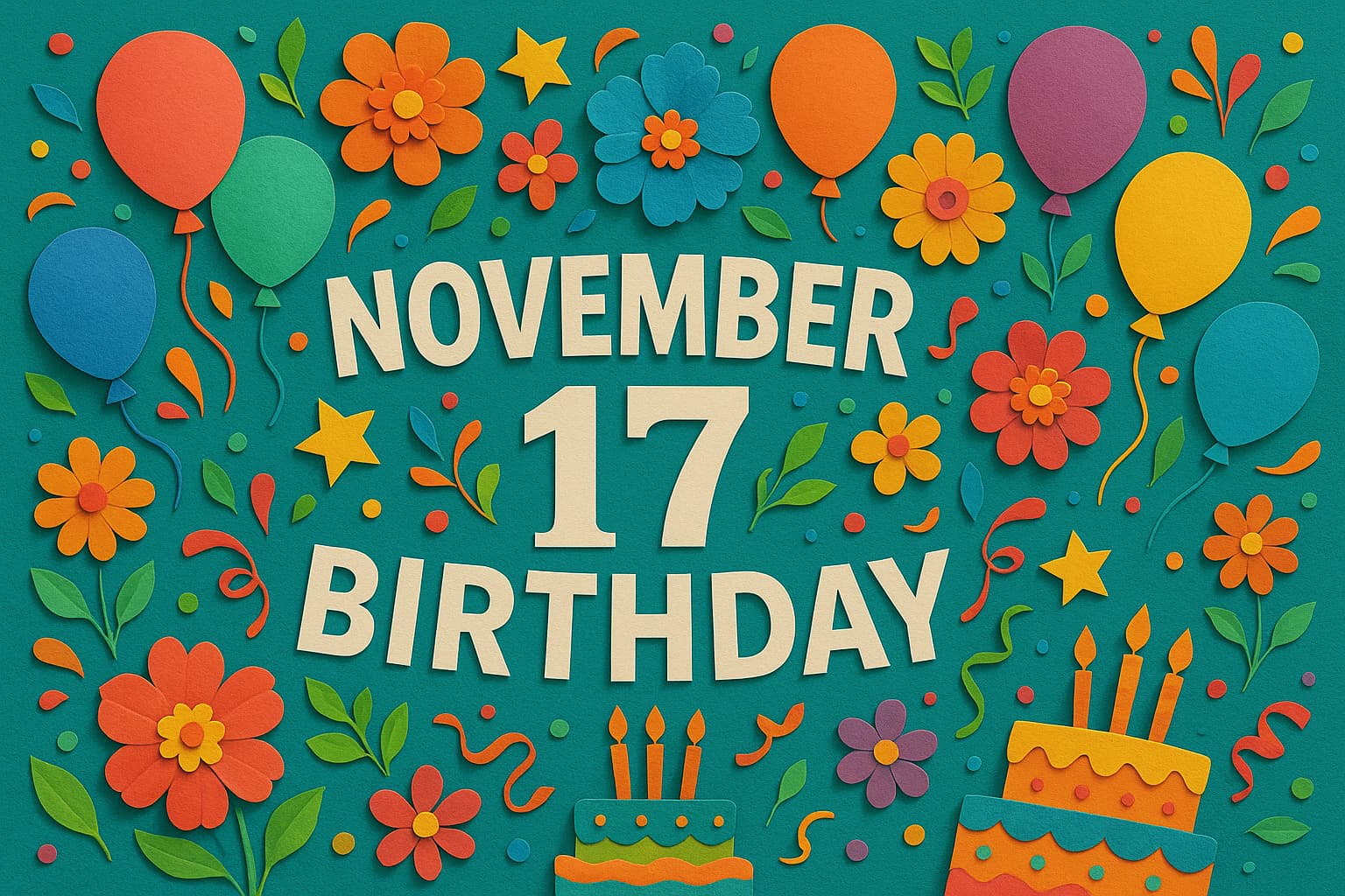 11月17日生まれの芸能人・有名人一覧。井上ひさし、内田裕也、亀田興毅、城島茂など、多彩な分野で活躍する人物を紹介。