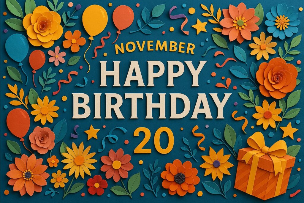 11月20日生まれの芸能人・有名人を紹介。草尾毅、小池栄子、YOSHIKIなど、多彩な才能が集う特別な誕生日まとめ。