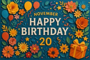 11月20日生まれの芸能人・有名人を紹介。草尾毅、小池栄子、YOSHIKIなど、多彩な才能が集う特別な誕生日まとめ。