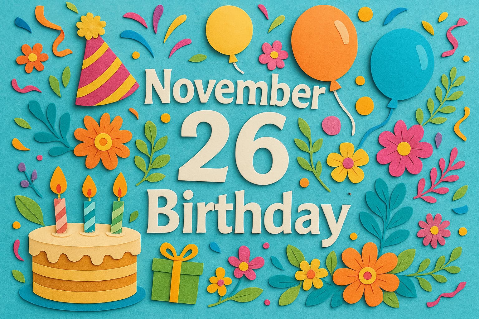 11月26日生まれの芸能人・有名人を詳しく紹介。大野智、丸山隆平、フワちゃん、市川右團次など誕生日が同じ人物の魅力を解説。