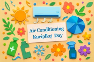 エアコン丸洗いのクリピカの日は、エアコンクリーニングの重要性を伝える記念日。エアコン清掃で健康と快適な空間を手に入れよう。