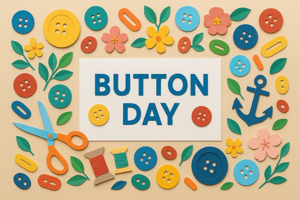 ボタンの日の由来や歴史、釦の漢字の意味、日本釦協会の活動をわかりやすく解説した記念日特集記事