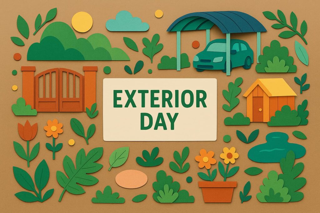 エクステリアの日にちなんで住まいの外構や庭の魅力を紹介し、暮らしを豊かにするヒントを解説