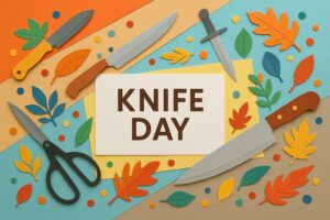 11月8日の刃物の日に込められた由来と、全国の刃物文化・職人技を紹介する記念日の特集ブログ