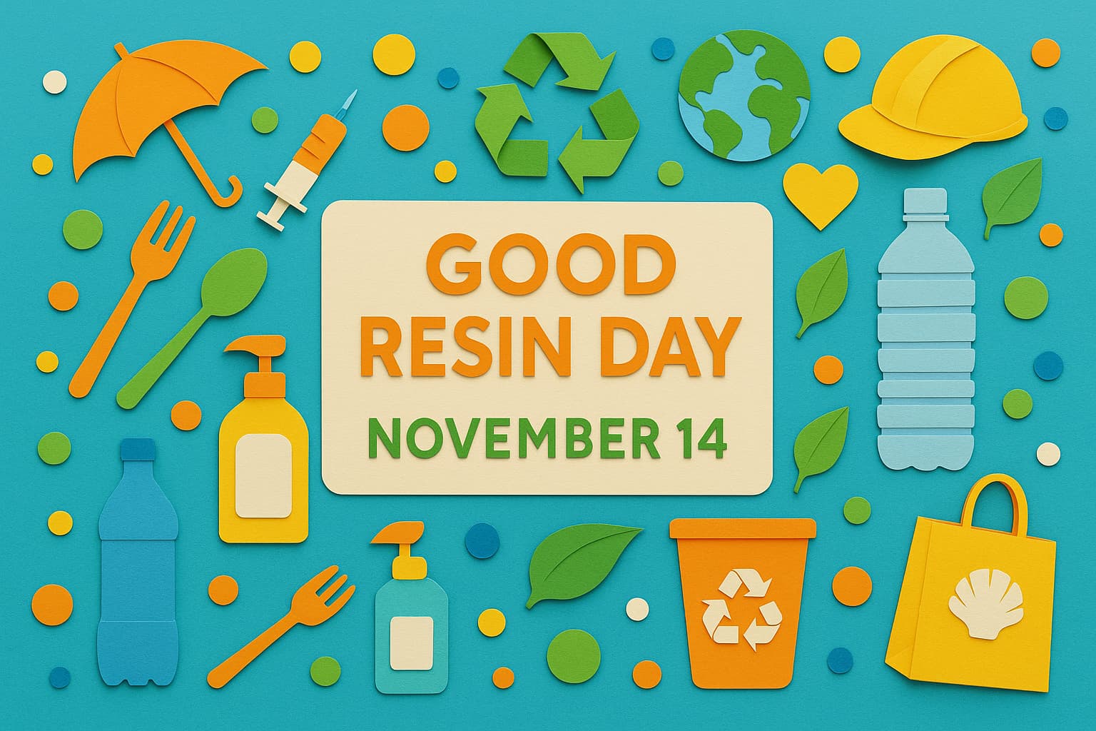 いい樹脂の日の由来や意味、プラスチックの役割と環境への取り組みについて解説した記念日紹介ブログ
