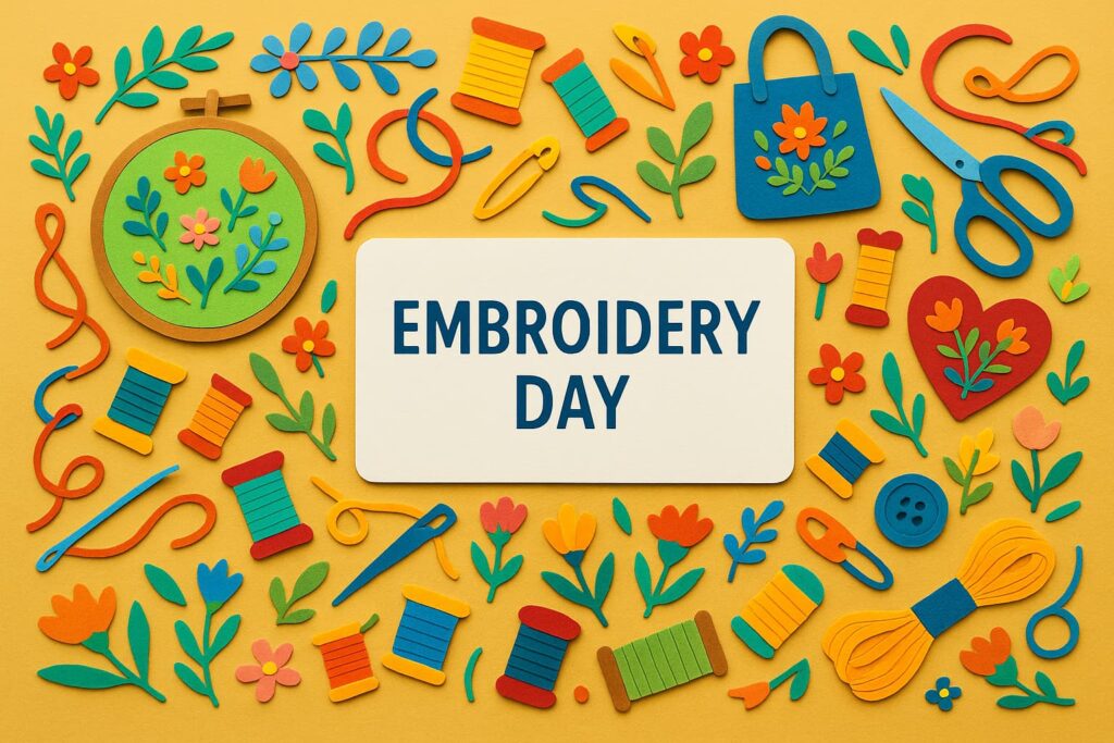 11月4日「いい刺しゅうの日」の由来や刺しゅう文化の魅力を紹介したブログ記事のビジュアル用イメージ