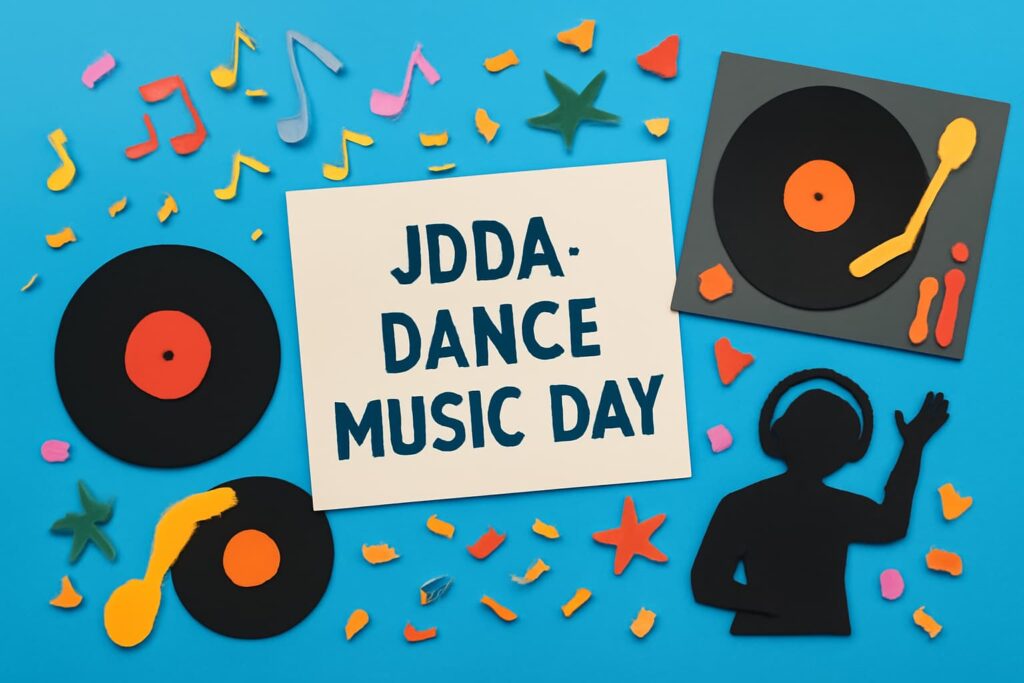 JDDA・ダンスミュージックの日を祝う記念日。DJ文化と音楽芸術を広めるための重要な日です。