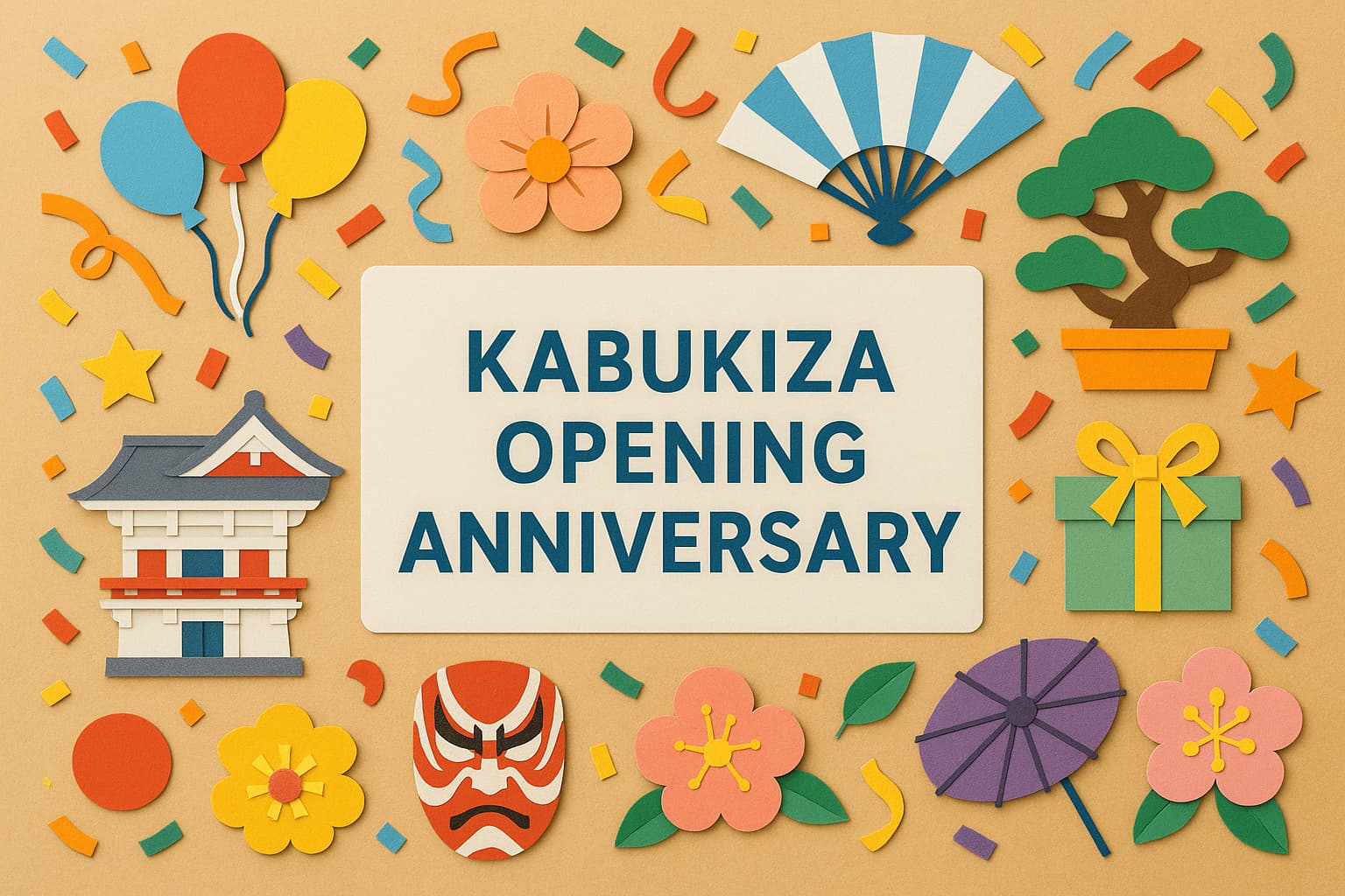 歌舞伎座開業記念日に関連する歴史や人物、劇場の変遷と歌舞伎文化の魅力を紹介