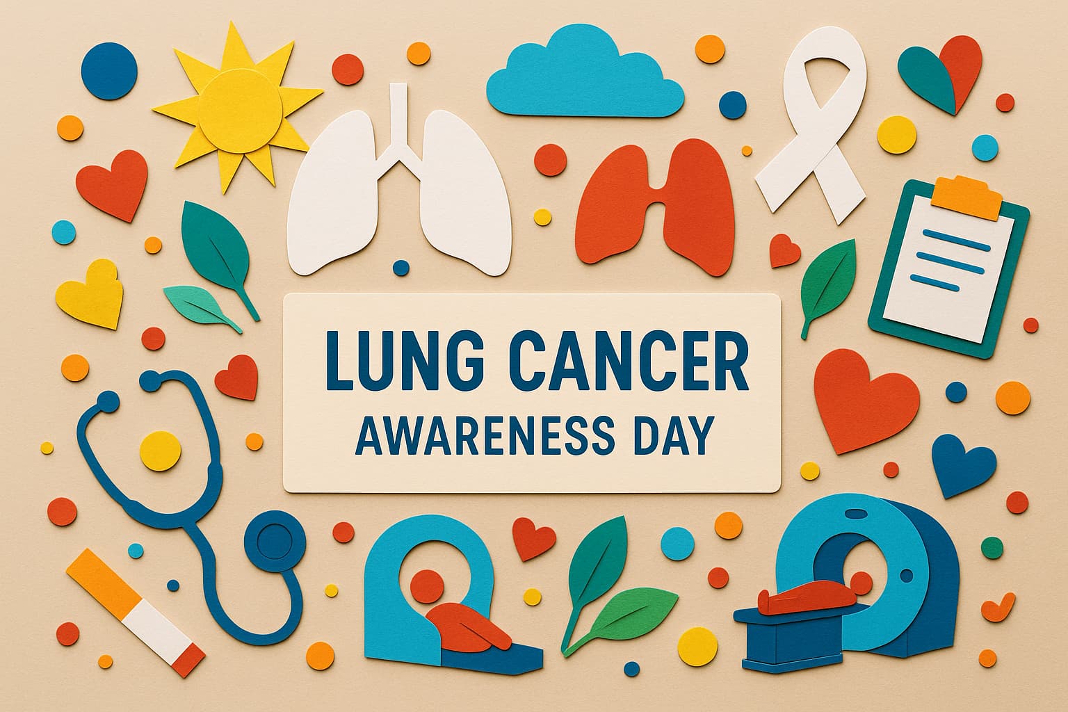 肺がん撲滅デーの意味と由来、禁煙や検診を通じて呼吸の健康を守るための実践方法を紹介