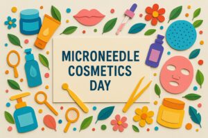マイクロニードル化粧品の日に制定された背景や、コスメディ製薬の技術革新について詳しく解説