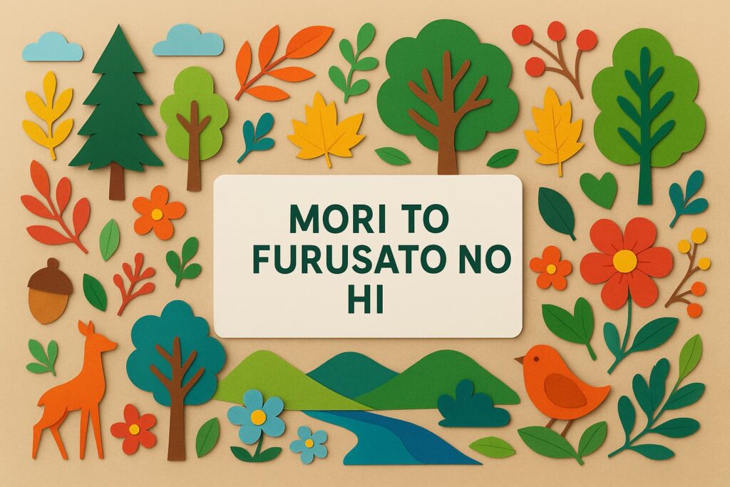 もりとふるさとの日の意味や由来、森林保全と地域のつながりについて詳しく解説したブログ記事