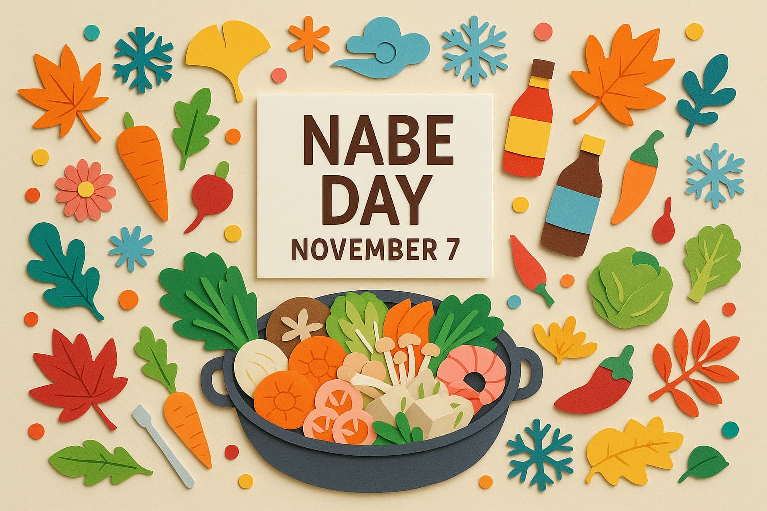 鍋の日の由来や文化、ヤマキ株式会社の取り組みを紹介し、鍋料理の魅力を伝える内容