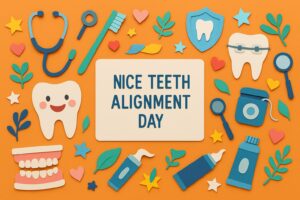 いい歯ならびの日の由来や日本矯正歯科学会の啓発活動、矯正治療の重要性について紹介