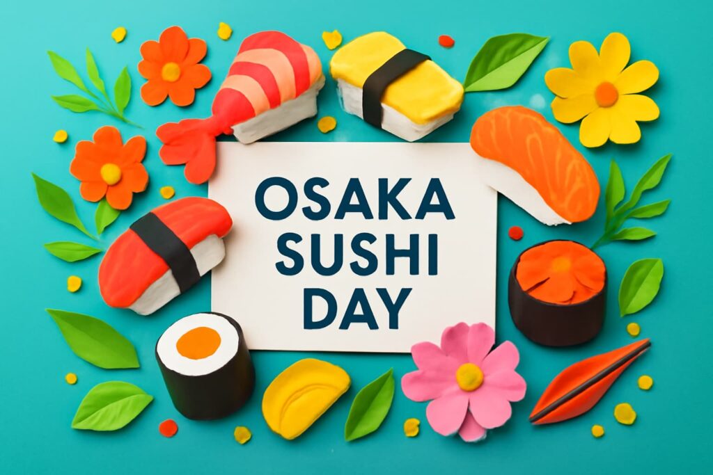 大阪寿司の日の由来と魅力を紹介。大阪寿司の特徴、安全で美味しい寿司を家族で楽しむ方法を知ろう。