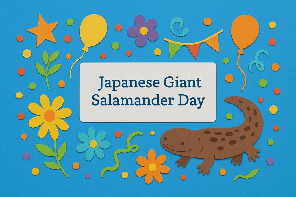 オオサンショウウオの日（9月9日）の由来や京都水族館による保護活動について詳しく紹介