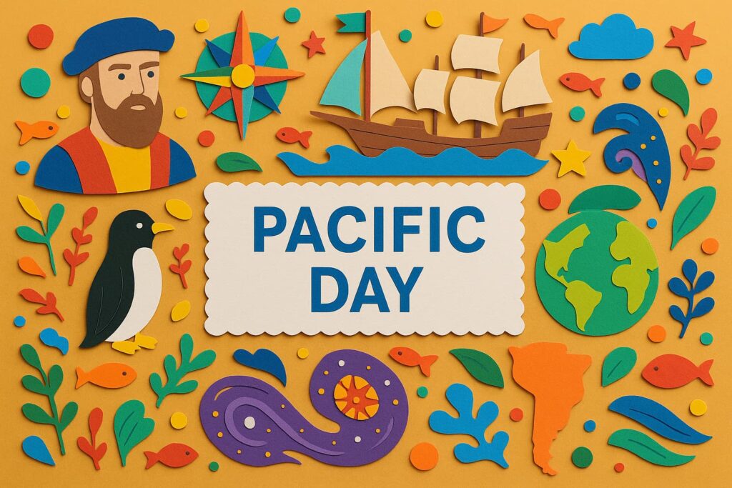 マゼランの航海と太平洋の命名にまつわる歴史や地理的背景を紹介する記念日特集