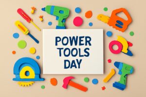 電動工具の日の由来と魅力を紹介。電動工具の安全な使い方と普及の目的について学ぶ記念日。