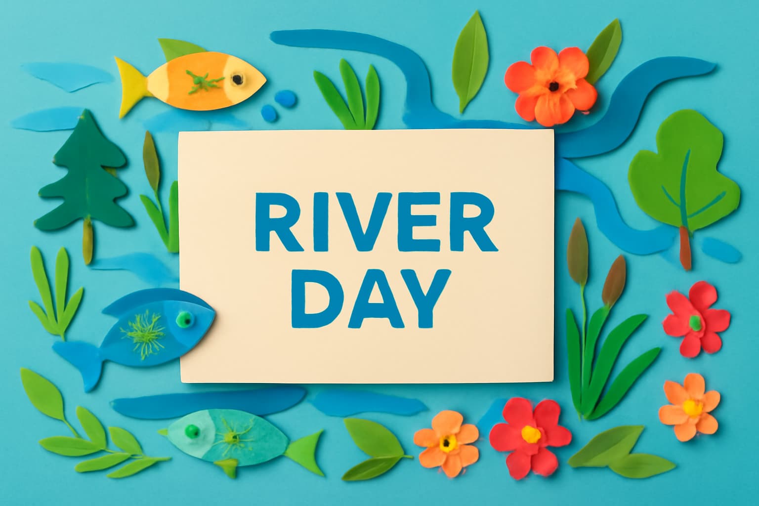 川の恵みの日の意義とその重要性を紹介する記事のサムネイル。川魚や自然保護の大切さを強調。