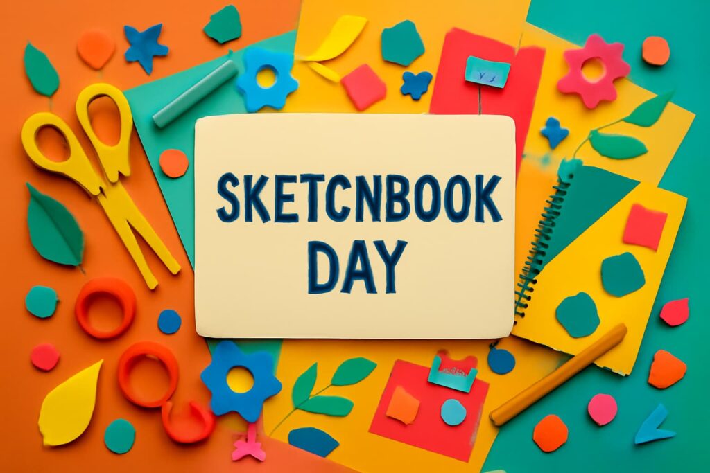 9月21日の「スケッチブックの日」にちなんだ記念日で、アートや創造力を促す活動の重要性を紹介しています。