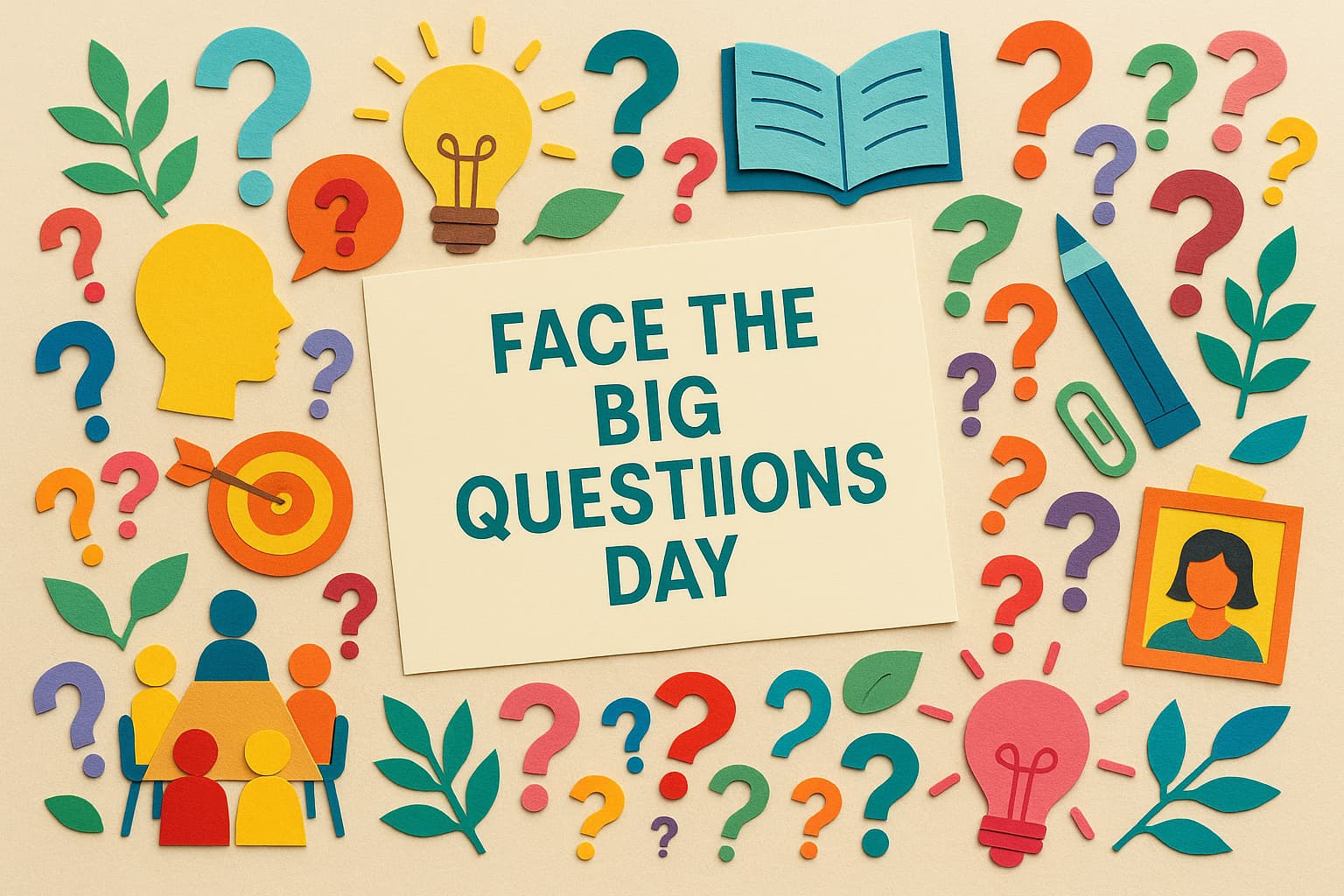 10月1日は問いを立てて深める日。大切な問いに向き合い、対話と創造を生む記念日の魅力を紹介。