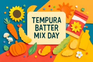 天ぷら粉の日の由来や昭和産業の歴史、家庭での活用法について解説した記念日特集記事