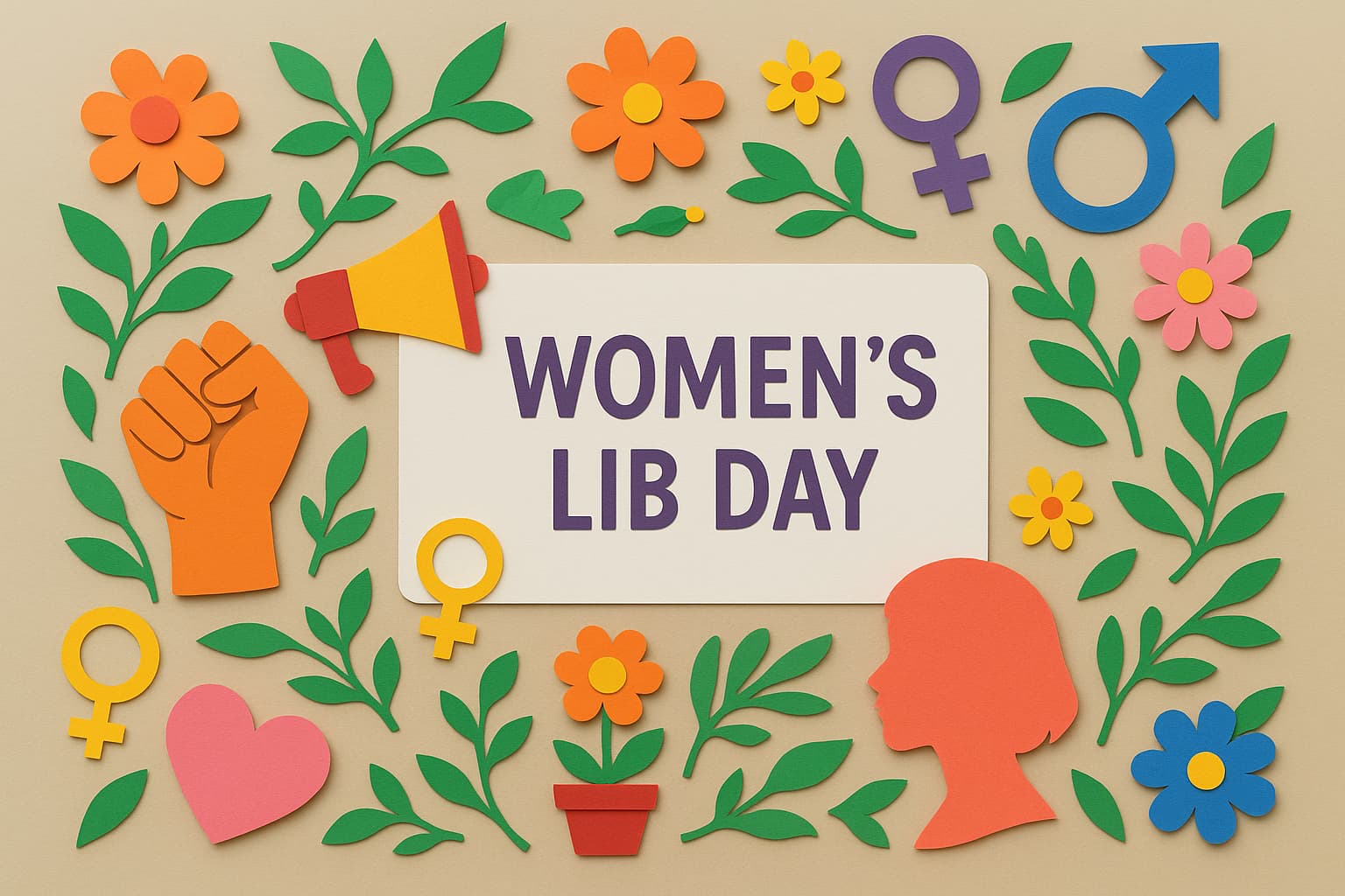 女性解放運動「ウーマンリブ」の日本初大会を記念したウーマンリブの日に関する解説ブログ