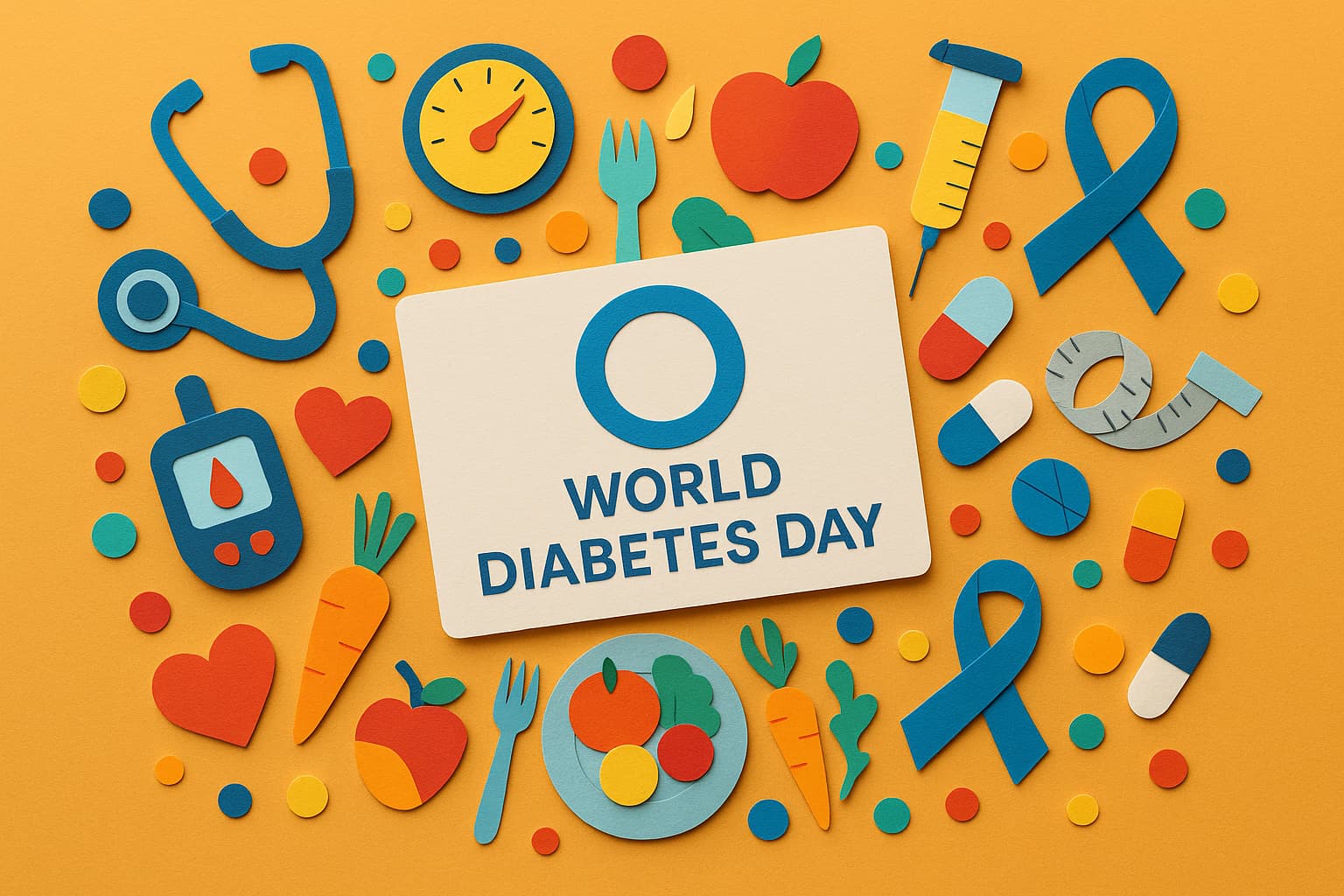 世界糖尿病デーの意味や由来、ブルーサークルのシンボル、私たちにできる予防や啓発行動を紹介