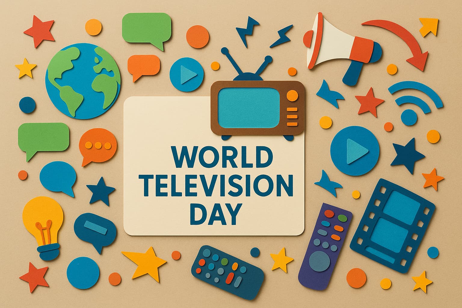 世界テレビ・デーはテレビの国際的役割や文化交流の意義を再認識するための国連制定の記念日