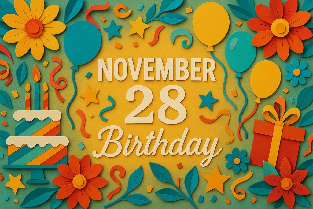 11月28日生まれの芸能人・有名人を紹介し、特徴や代表作をわかりやすくまとめた誕生日特化型の記事。会話の話題づくりにも役立つ内容。