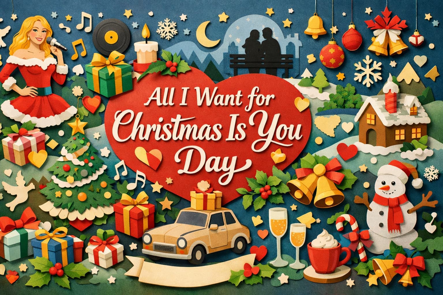 マライア・キャリーの代表曲「恋人たちのクリスマス」の記念日とその魅力を紹介する特集記事