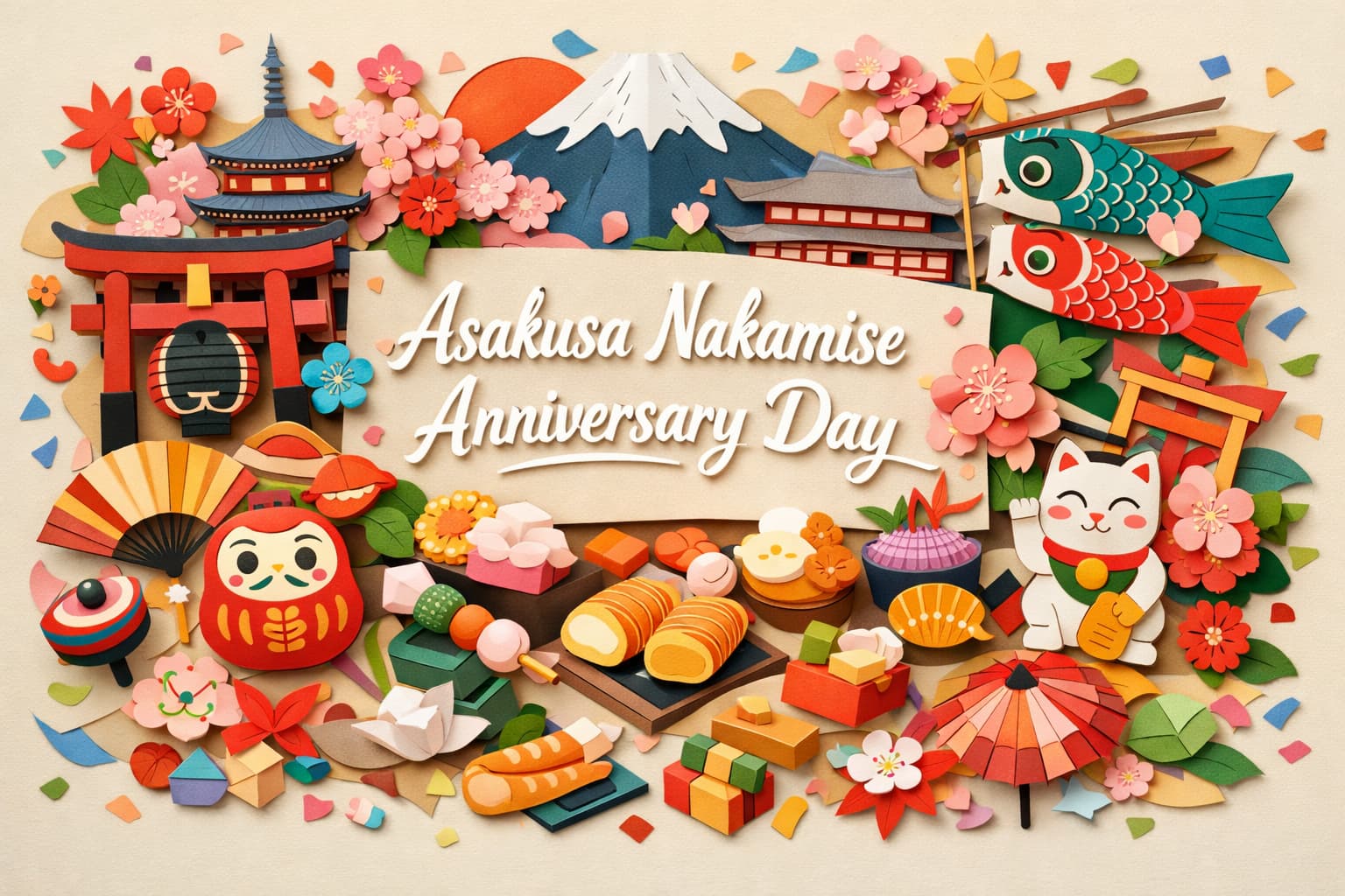 浅草仲見世記念日の由来や歴史、文化的背景をわかりやすく解説し、浅草の魅力を紹介