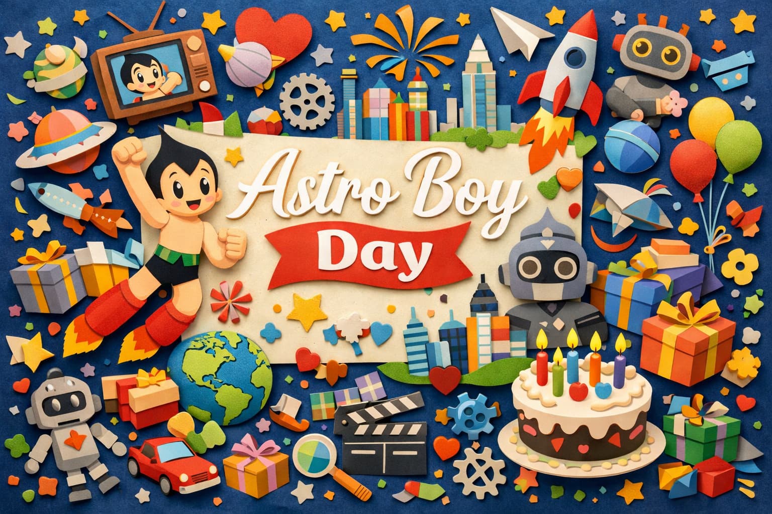 鉄腕アトムの日は日本初のテレビアニメ放送開始を記念した記念日で、アニメ文化の原点を紹介しています