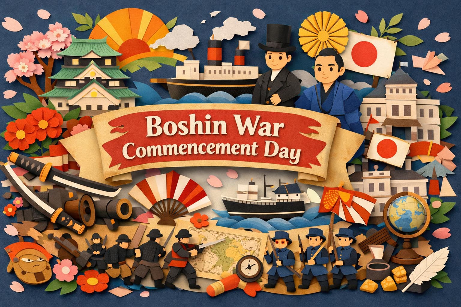 戊辰戦争開戦の日に関する歴史的背景や人物、明治維新への影響を詳しく解説