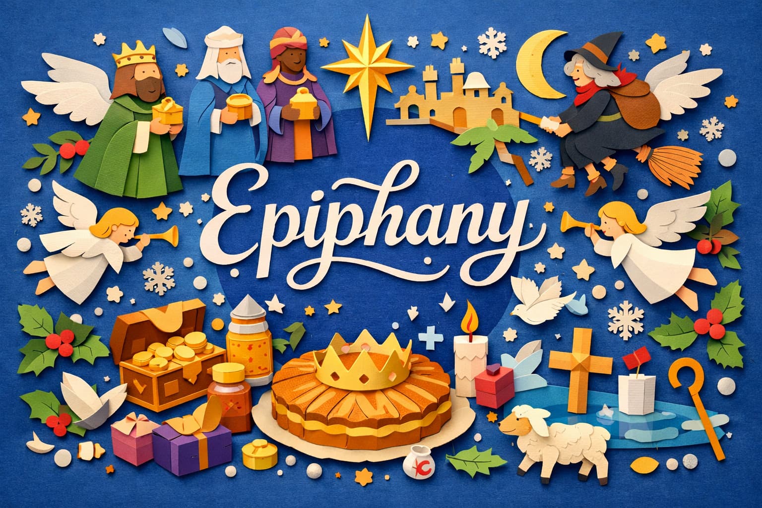 顕現日の由来や三博士の贈り物、世界の祝い方などを解説したキリスト教に関する記念日の紹介