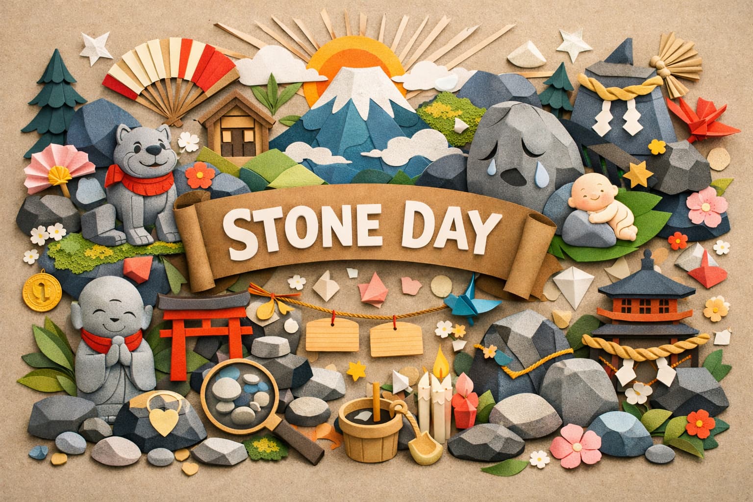石の日は「い（1）し（4）」の語呂から生まれた記念日。石に願いを託す日本文化と信仰を丁寧に解説