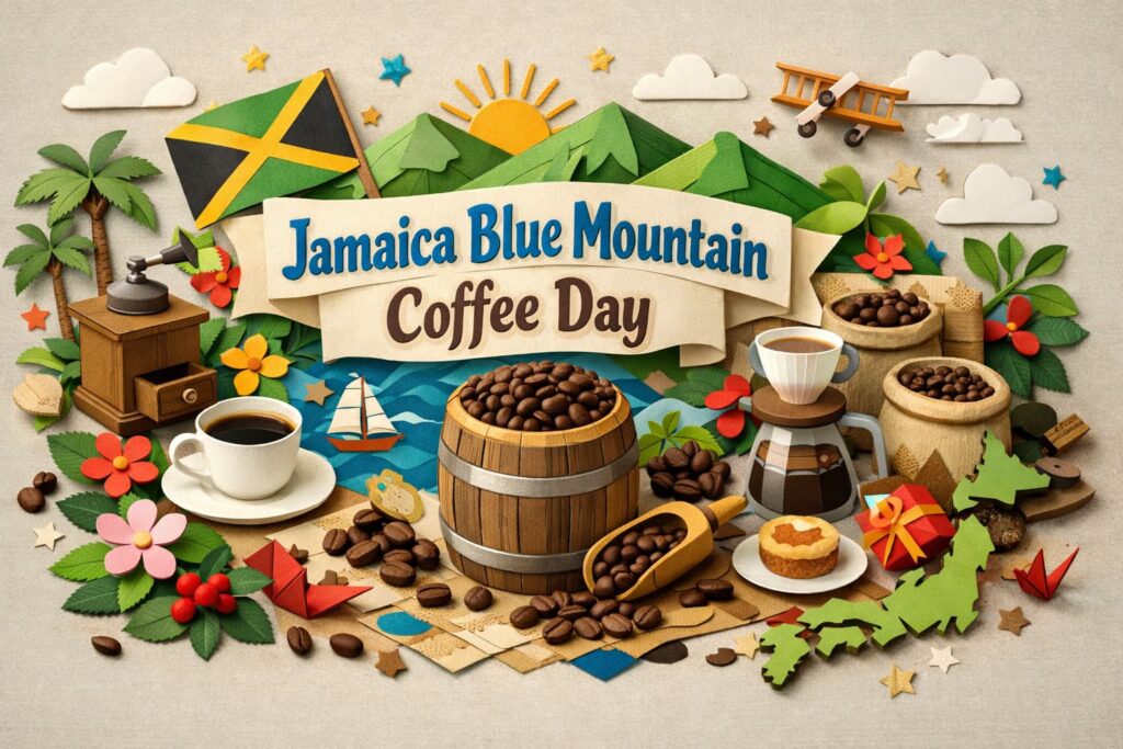 1月9日のジャマイカ ブルーマウンテンコーヒーの日の由来や歴史、最高級と称される味の特徴、日本とジャマイカの深い関係を解説