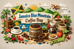 1月9日のジャマイカ ブルーマウンテンコーヒーの日の由来や歴史、最高級と称される味の特徴、日本とジャマイカの深い関係を解説