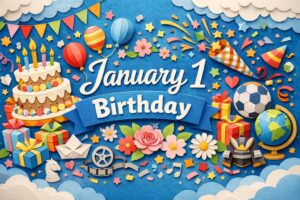 1月1日生まれの芸能人・有名人を一覧で紹介。堂本光一、尾田栄一郎、役所広司など元日に誕生日を迎える人物が分かる