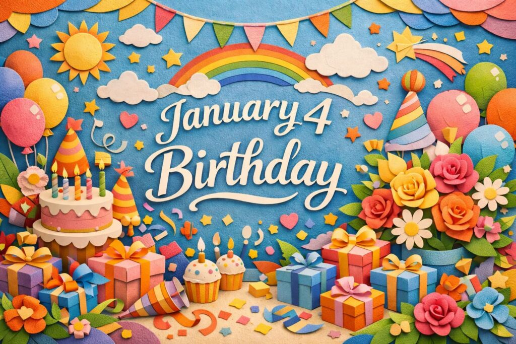 1月4日生まれの芸能人・有名人を一覧で紹介。上村莉菜、竹内力、植村花菜、宮本亜門、ルイ・ブライユなど幅広い分野の人物を分かりやすくまとめています。