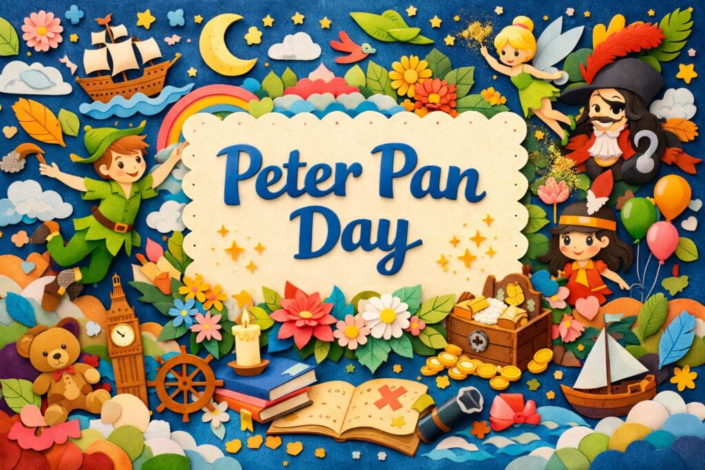 ピーターパンの日の由来や物語の魅力、ジェームス・バリーとディズニーの関係を詳しく解説