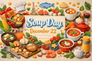 12月22日のスープの日の由来や語呂合わせ、スープの魅力や楽しみ方を詳しく解説した記事