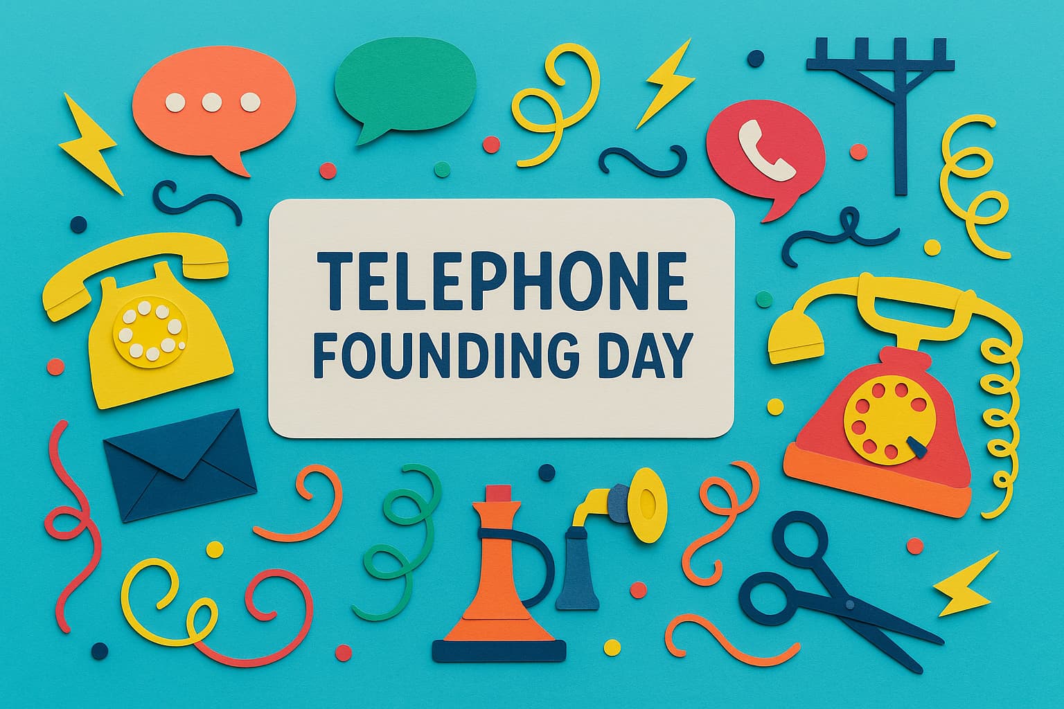 日本初の電話事業が始まった歴史的な記念日「電話創業の日」の由来や背景、関係人物を詳しく解説
