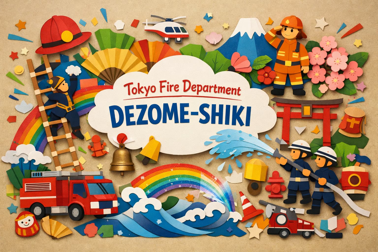 東京消防出初式の歴史や由来、見どころ、関係者について詳しく紹介した記念日特集
