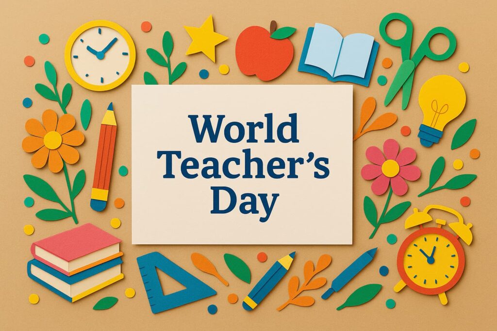 世界教師デーの意味と由来、UNESCOによる制定背景や教師への感謝を伝える国際記念日について解説