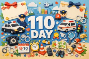 110番の日（1月10日）は警察への緊急通報番号110番の正しい使い方と重要性を知る記念日。由来や歴史、警視庁の取り組みを解説。