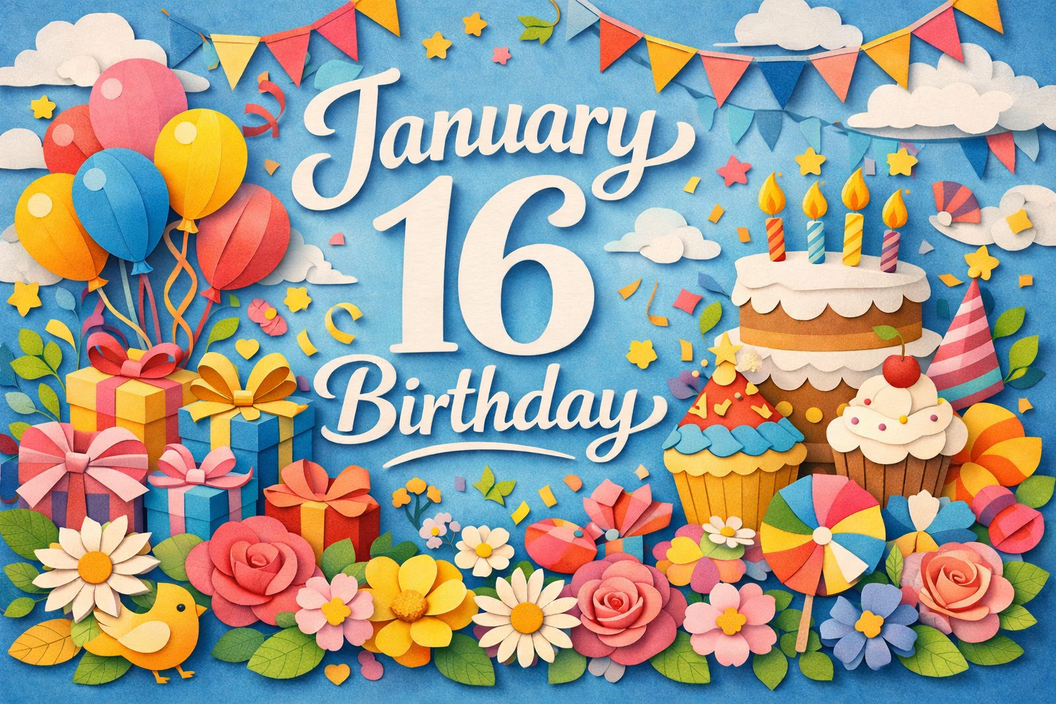 1月16日誕生日の芸能人・有名人一覧と代表的な人物を紹介するまとめ