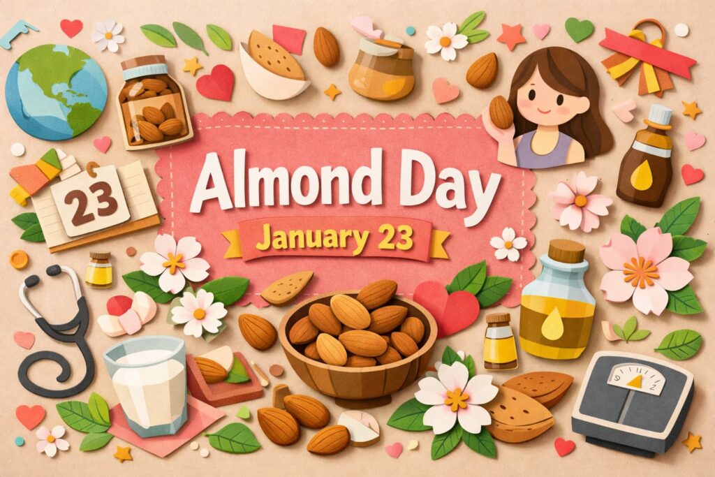 1月23日「アーモンドの日」は、1日23粒で美容と健康をサポートする記念日。栄養や由来を紹介