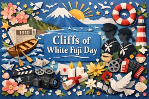 子開成中学生徒の遭難事故を追悼する真白き富士の嶺の日に関する歴史と歌・映画の文化的背景を解説