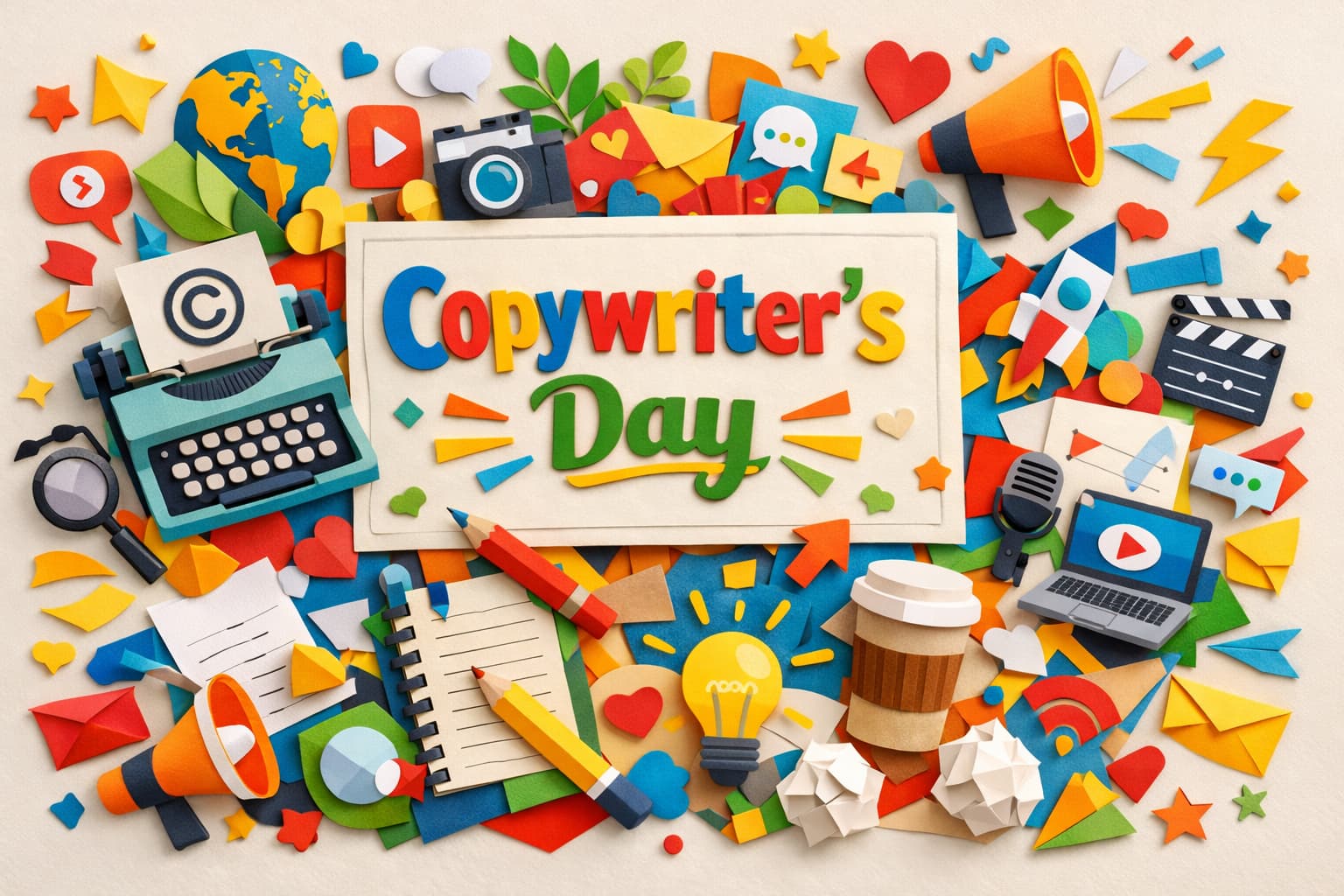 コピーライターの日の由来や意味、コピーライターという職業の魅力や役割を詳しく解説