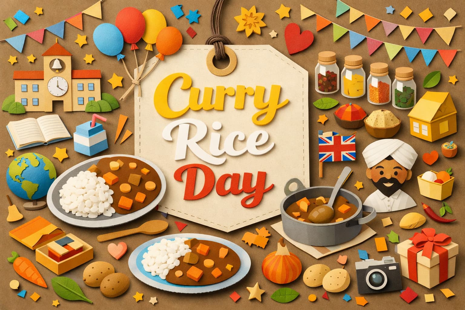 1月22日のカレーライスの日・カレーの日の由来や学校給食との関係、国民食としての歴史を解説